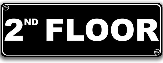2nd Signage Floor Signs – Prime Vantage