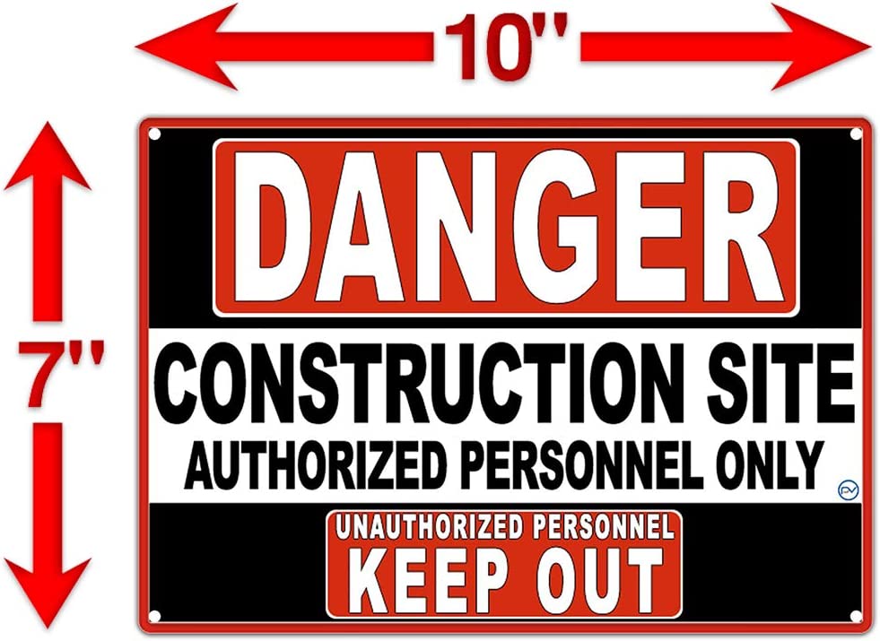 Construction Signage - High Quality Plastic (CONSTRUCTION SITE)